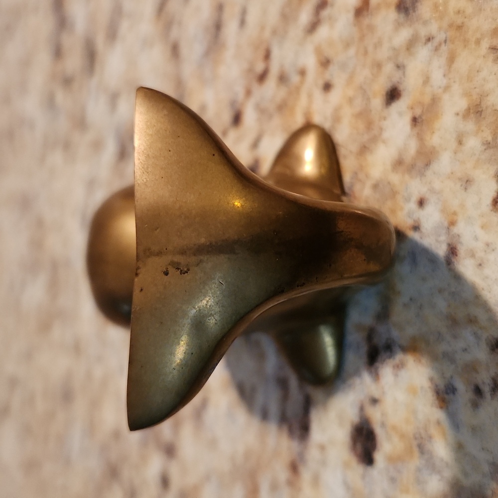 Vintage Brass Whale - Picture 4 of 7